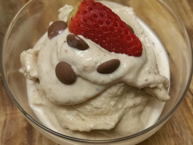 ThermoFun – Peanut Butter Swirl Frozen Yoghurt – Low Carb Recipe