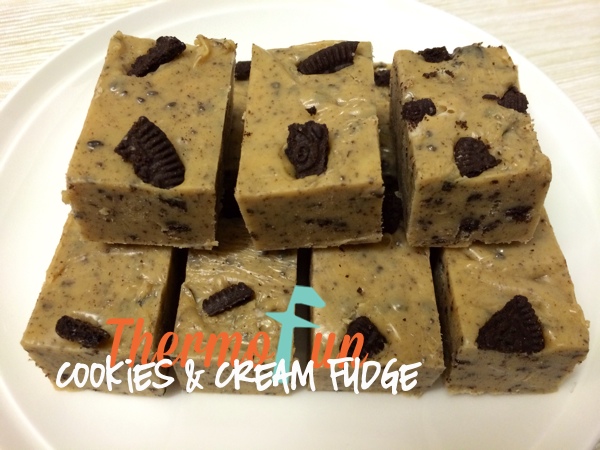 ThermoFun – Oreo Cookies & Cream Fudge Recipe