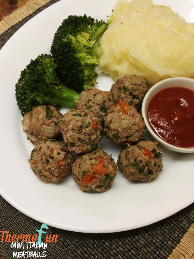 ThermoFun - Mini Italian Meatballs Recipe | ThermoFun ...