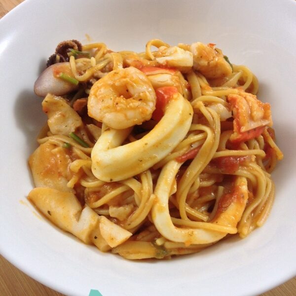 Thermomix Seafood Pasta