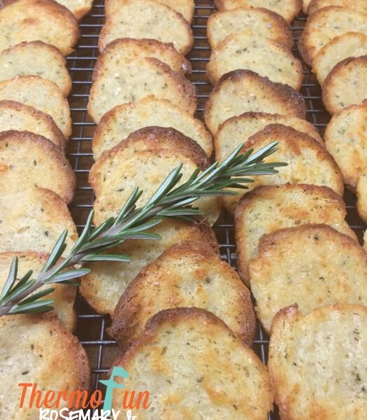 Rosemary and Parmesan Crackers Recipe