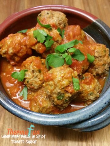 Lamb Meatballs in a Spicy Tomato Sauce