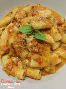 Thermomix Penne with Vodka Sauce - ThermoFun