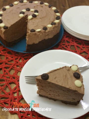 Thermomix Chocolate Mousse Cheesecake