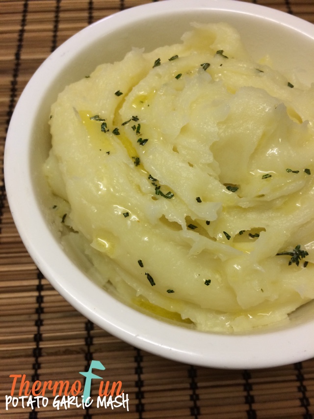 Thermomix Potato Garlic Mash