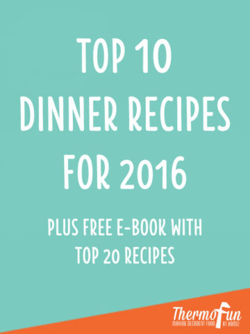 Top 10 Thermomix Dinner Recipes 2016